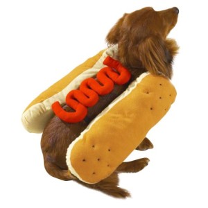 Hot Dog In Bun Dog Costume